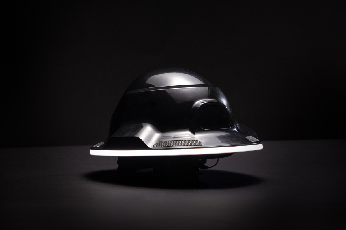 Cygnus 360 Full Brim Hard Hat with 360° LED Lighting, ANSI Certified