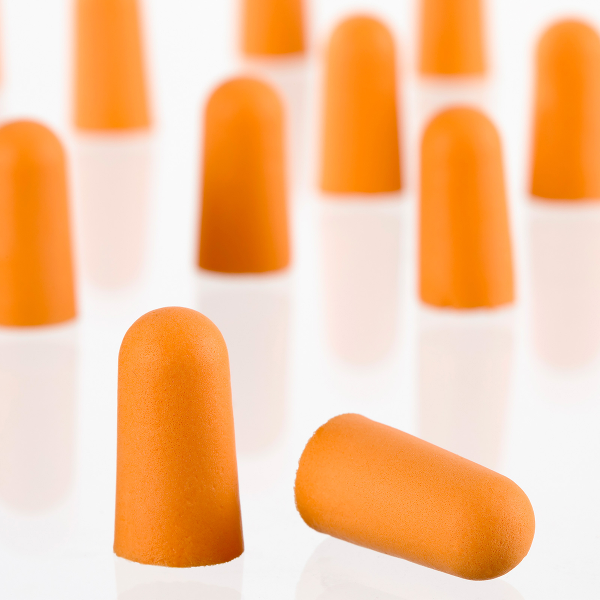 Jorestech 32db NRR Soft Foam Earplugs - 50 Pairs
