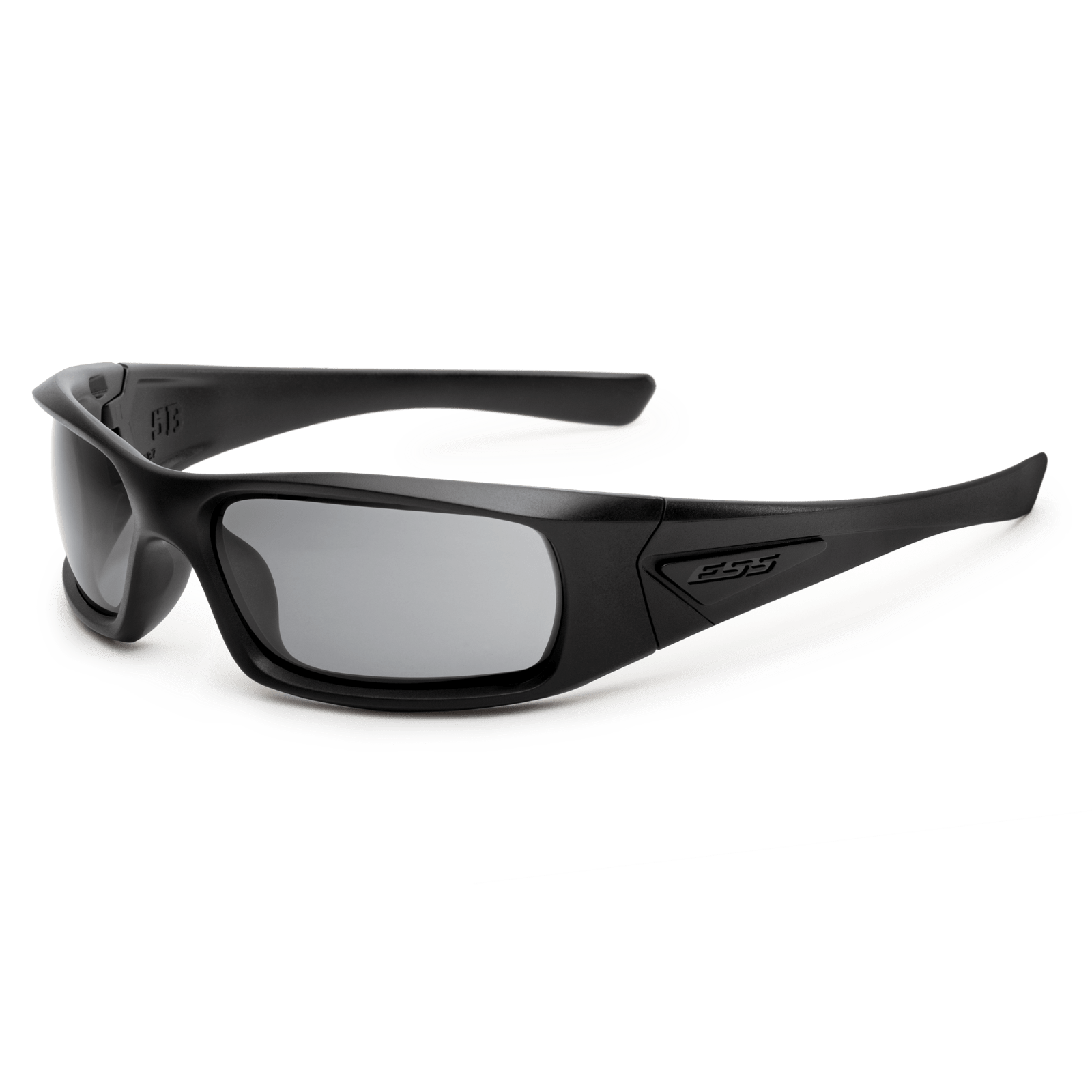 ESS 5B Ballistic Sunglasses Black Frame Smoke Gray Lenses EE9006-06