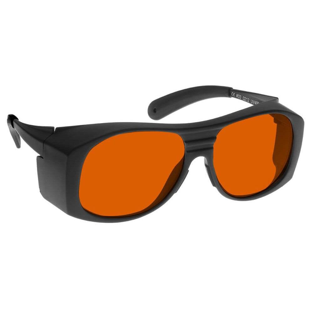 NoIR DBY Filter for Q-Switched/Doubled Nd:YAG Lasers (190-532nm/940nm/980nm/1064nm)-Frame #33-NL-DBY-33-Safety Glasses USA-4