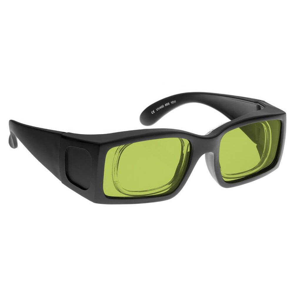 NoIR YG3 Filter for Diode and Nd:YAG Lasers (808-1080nm, 1064nm)-Frame #55-NL-YG3-55-Safety Glasses USA-12