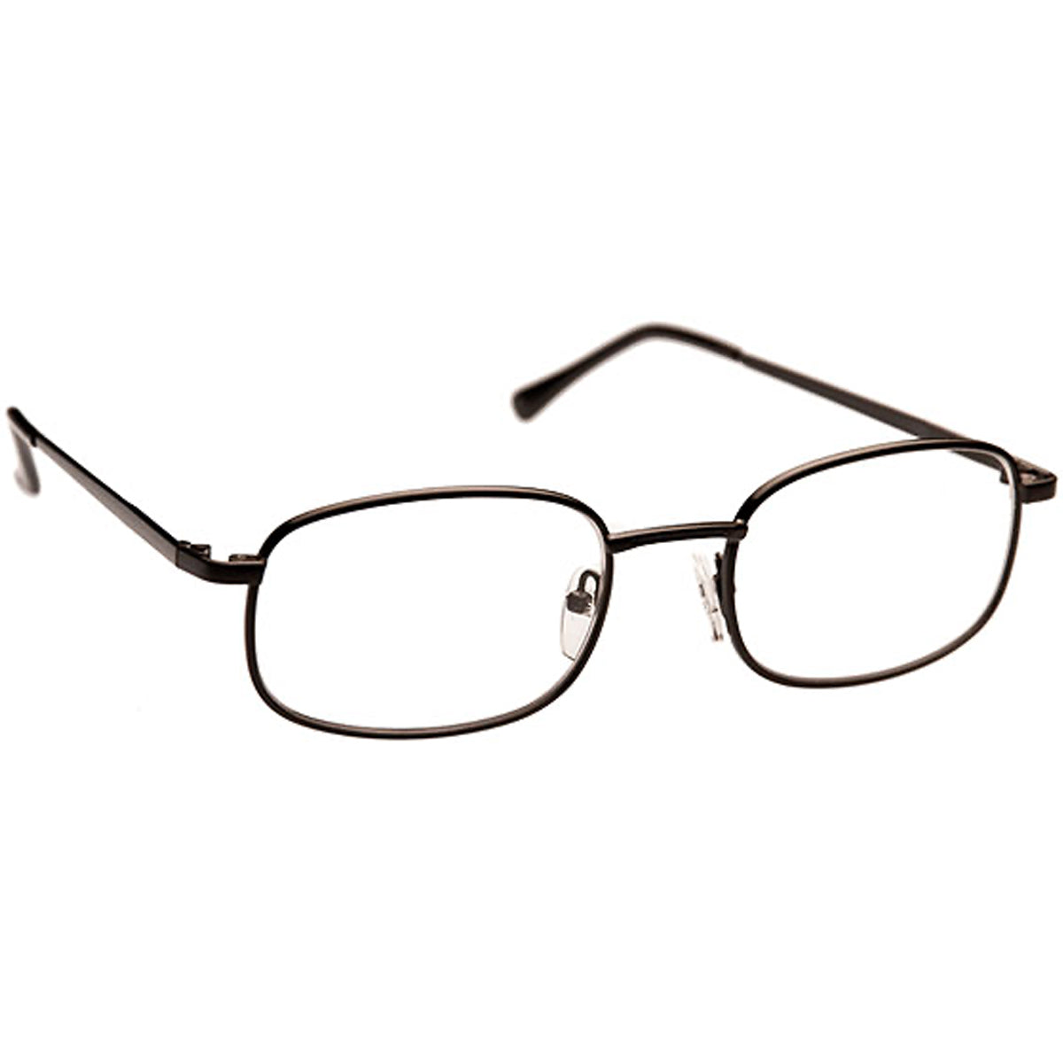 ArmouRx 7702 black metal full-rim prescription safety glasses, 51-20-140 mm.