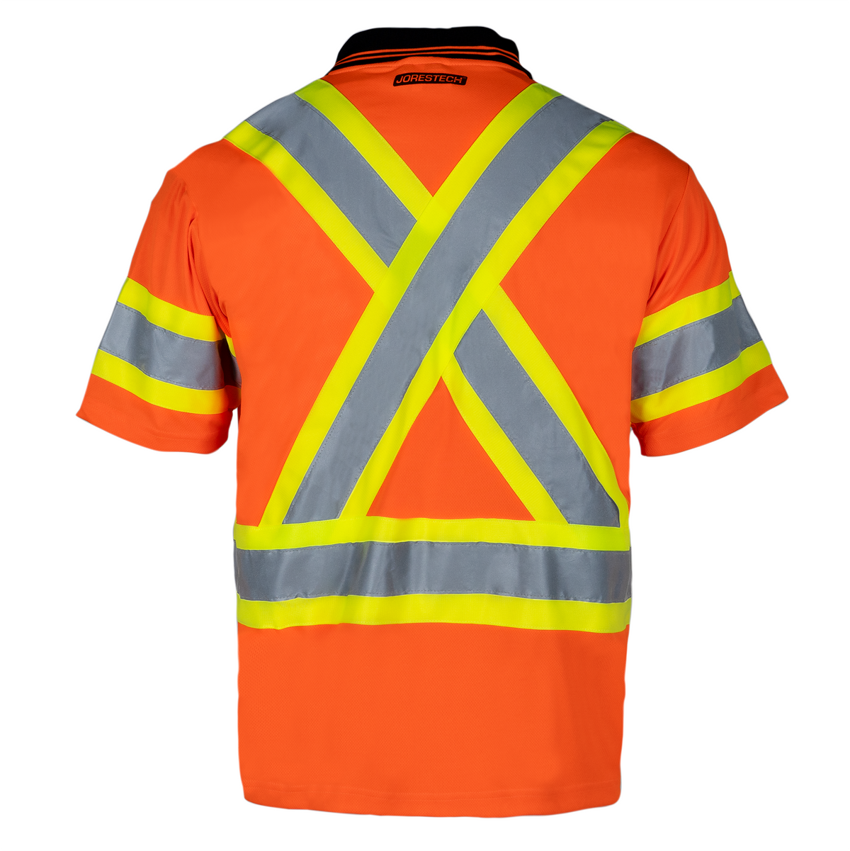 Jorestech Hi-Vis X-Back Reflective Two-Tone Safety Polo Shirt