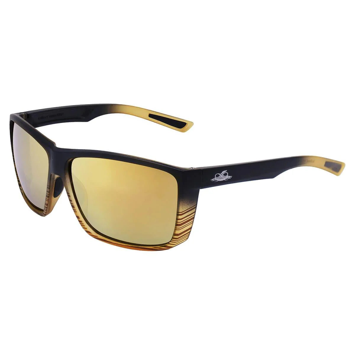 Bullhead Lionfish Safety Glasses-BH33618PFT-PFT Gold Mirror Anti-Fog Lens-Safety Glasses USA-12