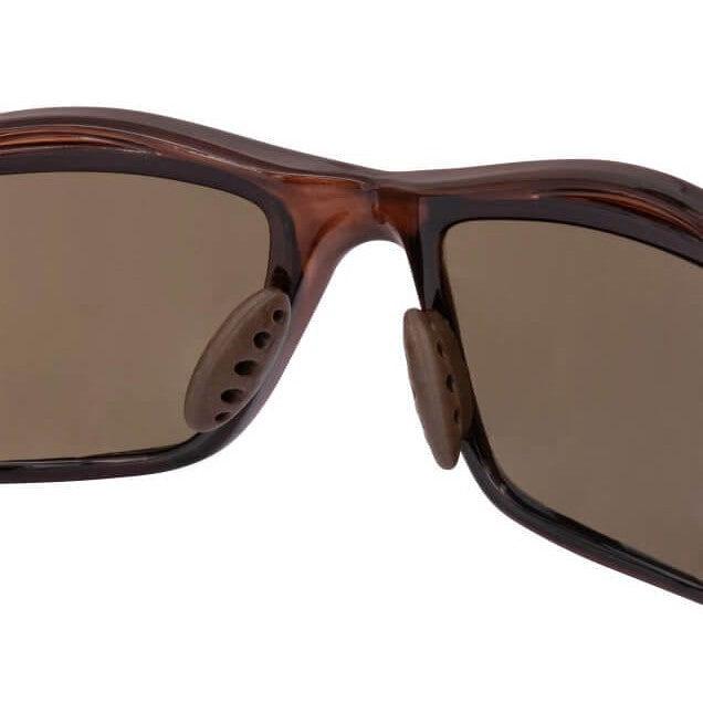 Crossfire Infinity Safety Glasses with Crystal Brown Frame and HD Brown Polarized Lens-CF-21126-Safety Glasses USA-6