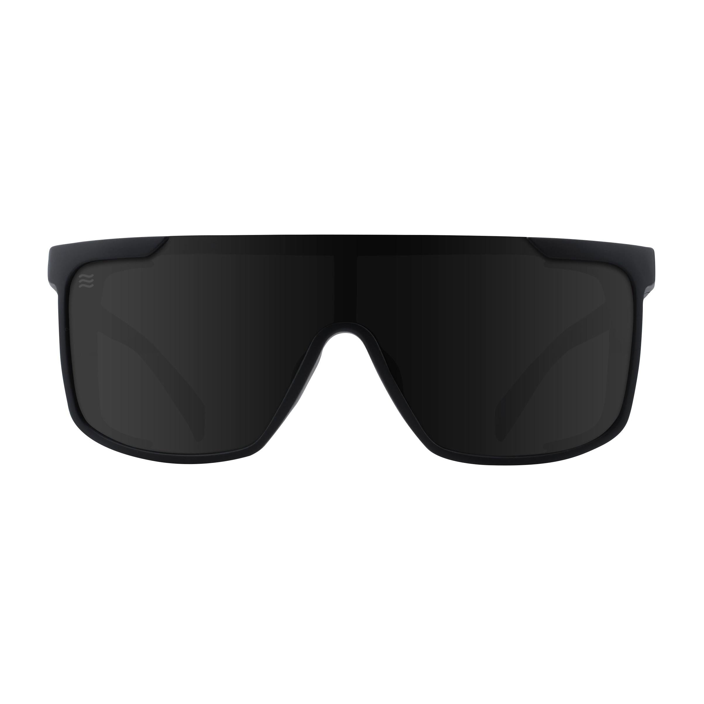 Neven Pitch Black Polarized Sunglasses