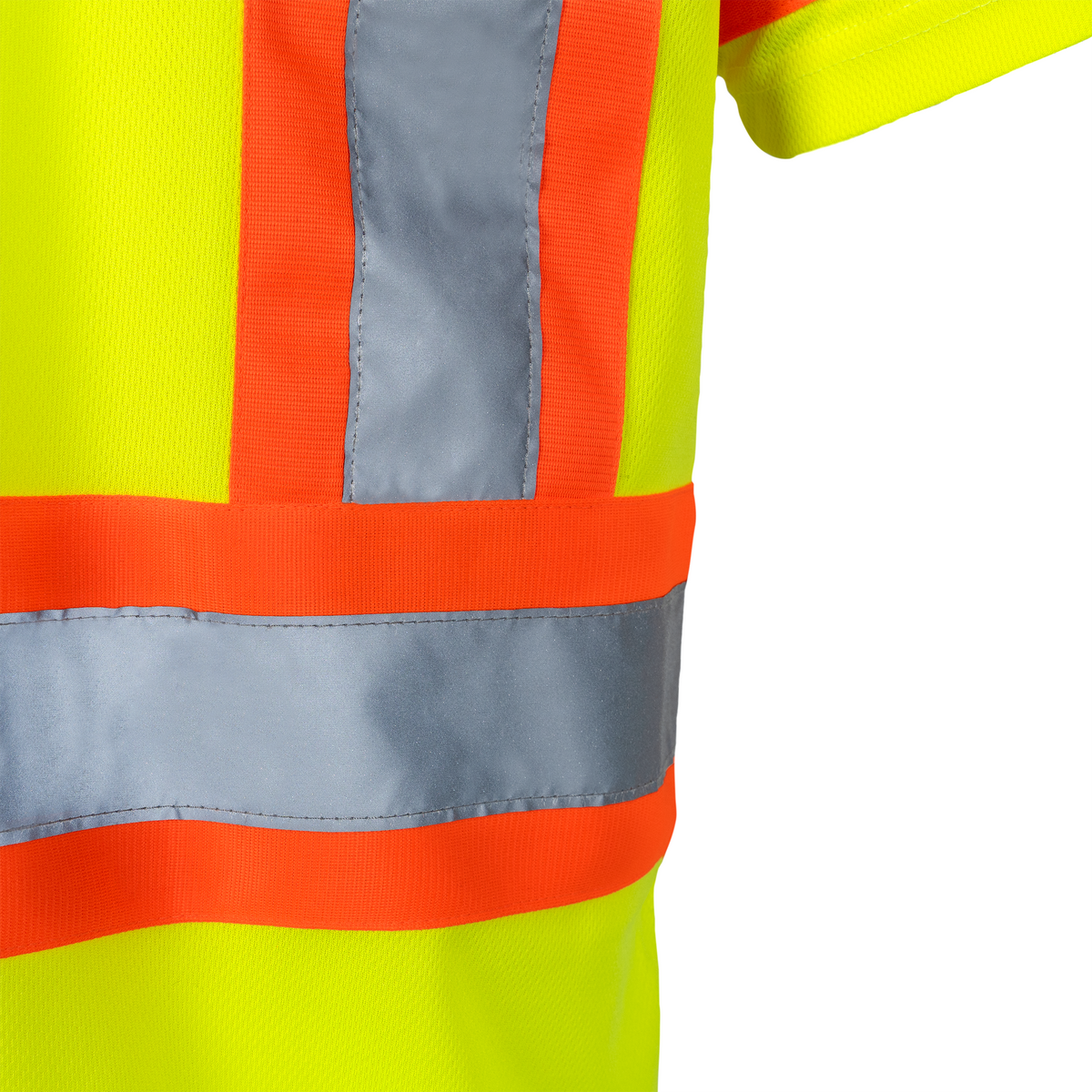 Jorestech Hi-Vis Reflective Two-Tone Safety Polo Shirt