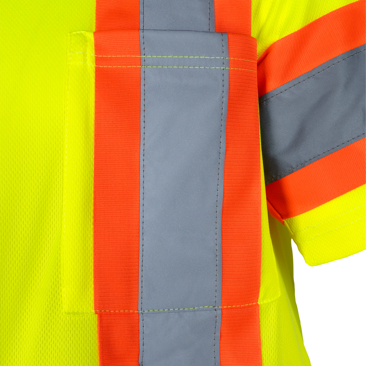 Jorestech Hi-Vis X-Back Reflective Two-Tone Safety Polo Shirt