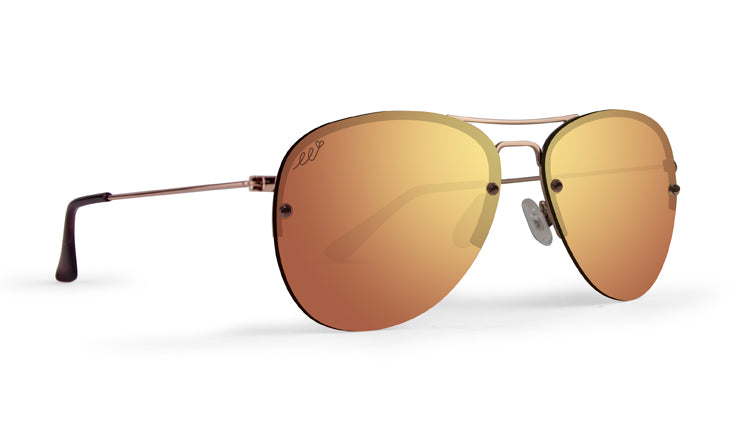 Epoch Eyewear Emerson Rose Polarized Sunglasses