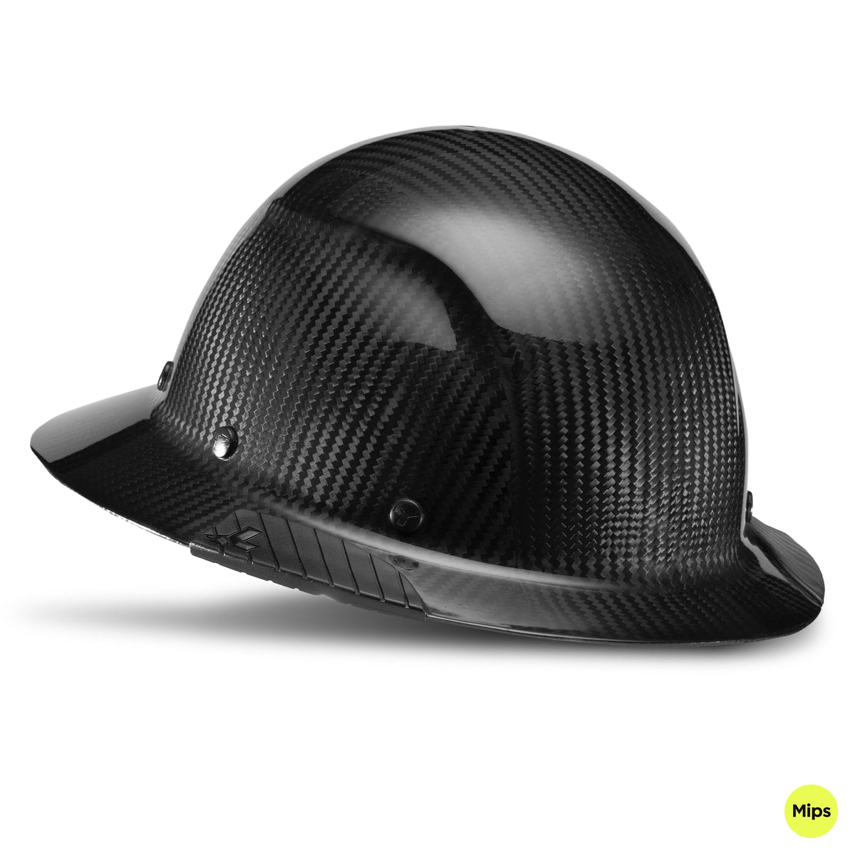 Lift Safety DAX Carbon Gloss Full Brim Hard Hat with Mips