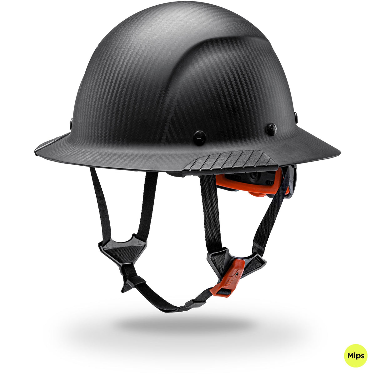 Lift Safety DAX Carbon Matte Full Brim Hard Hat with Mips