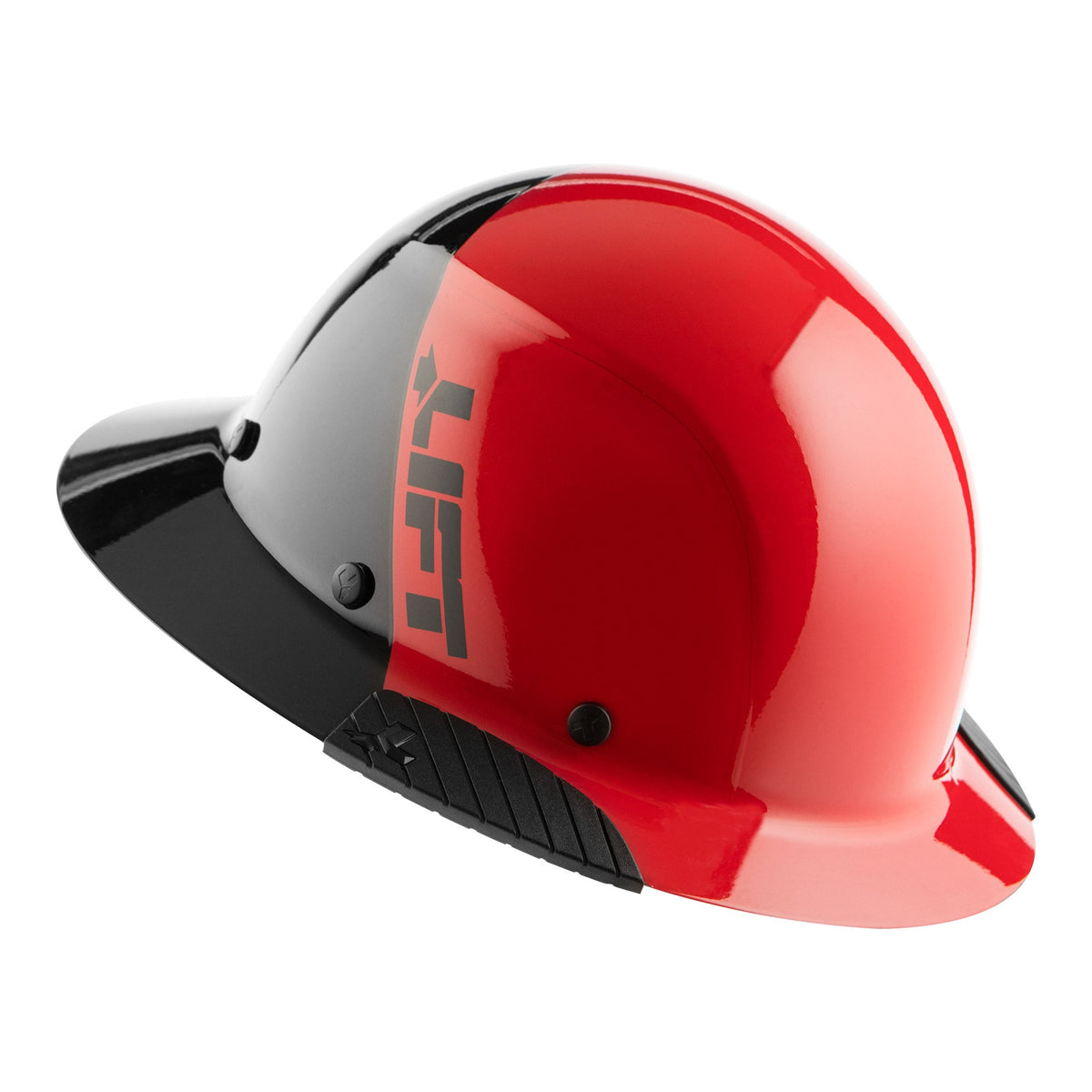 Lift Safety DAX Fifty 50 Red Full Brim Hard Hat