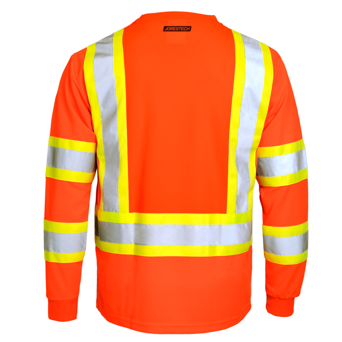 Jorestech Hi-Vis Reflective Two-Tone Long Sleeve Safety Shirt