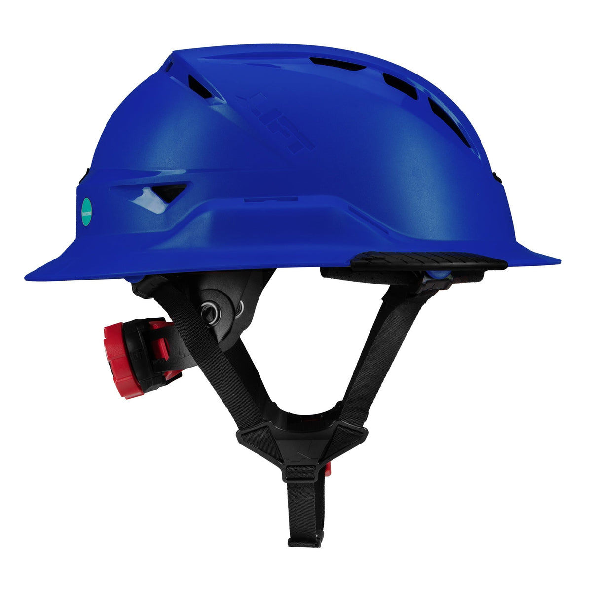 Lift Safety Radix Full Brim Vented Safety Helmet with Twiceme