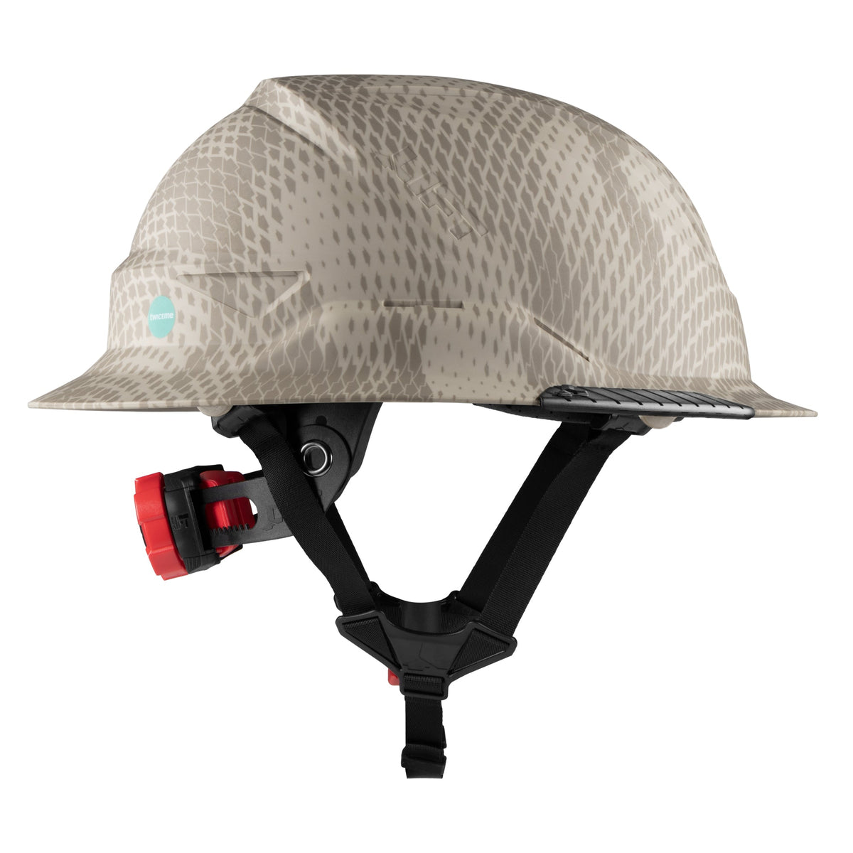 Lift Safety Radix Full Brim Non-vented Safety Helmet with Twiceme