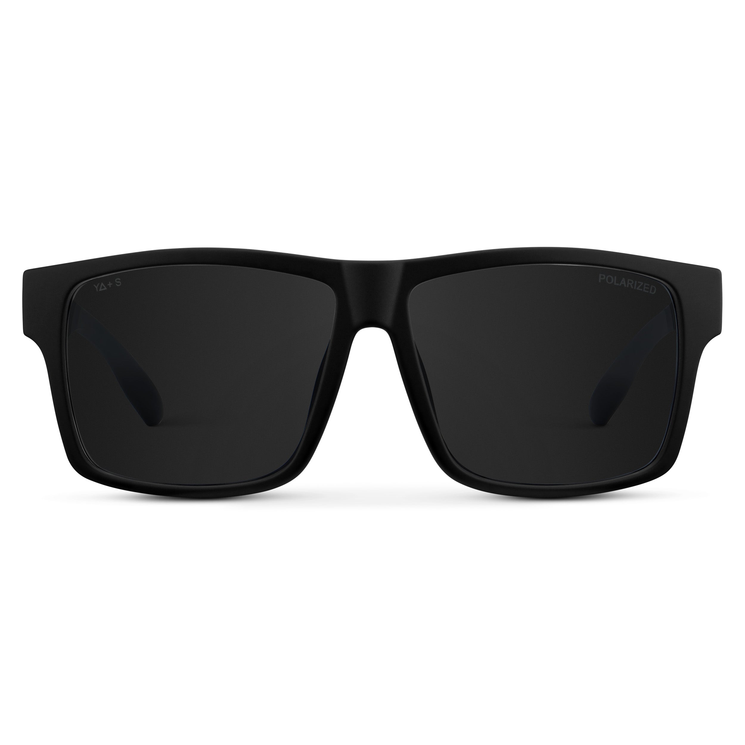 Wye Delta Z87 Hardline Matte Black Polarized Safety Glasses
