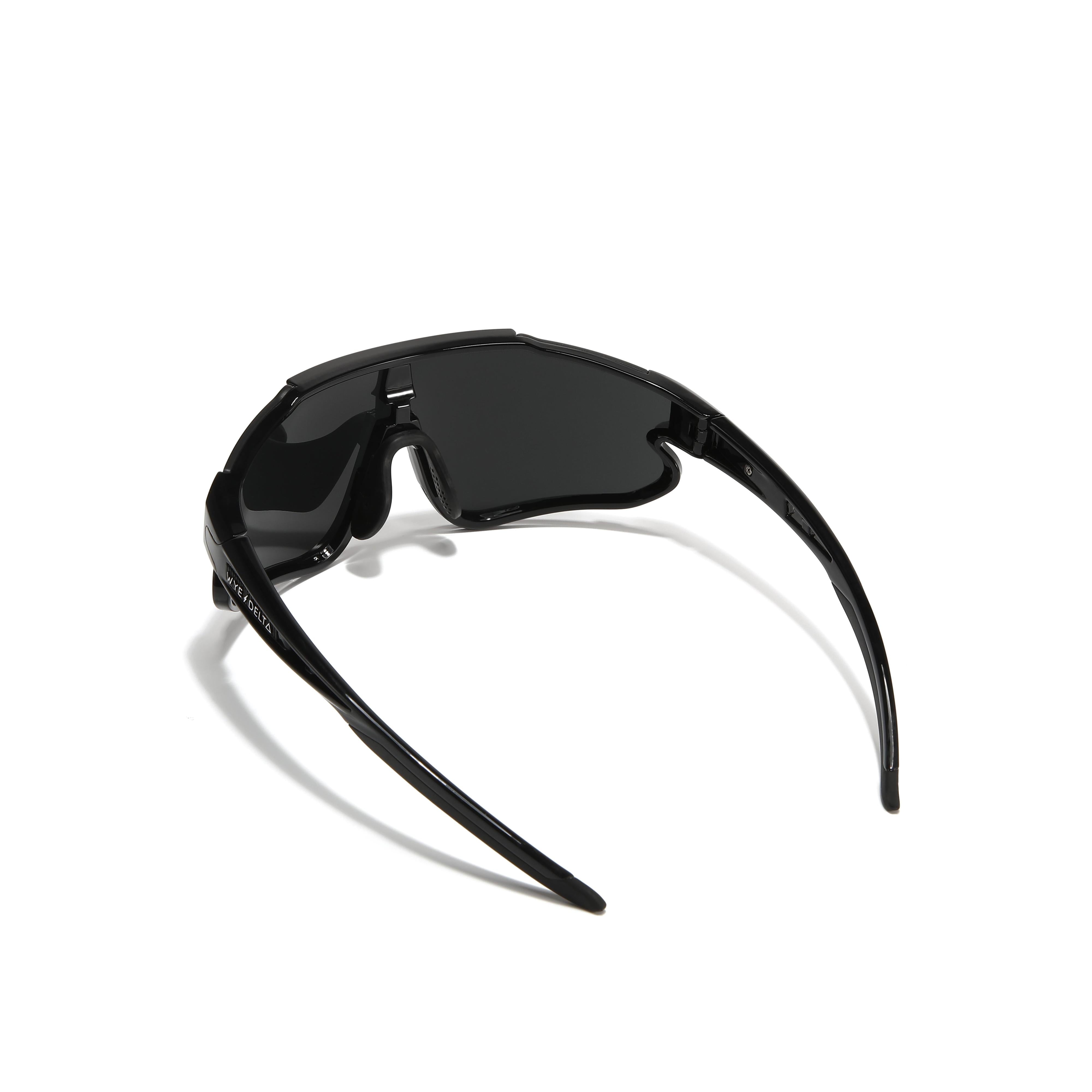 Wye Delta Z87+ HiViz Black Mirror Polarized Safety Glasses-Safety Glasses USA-6