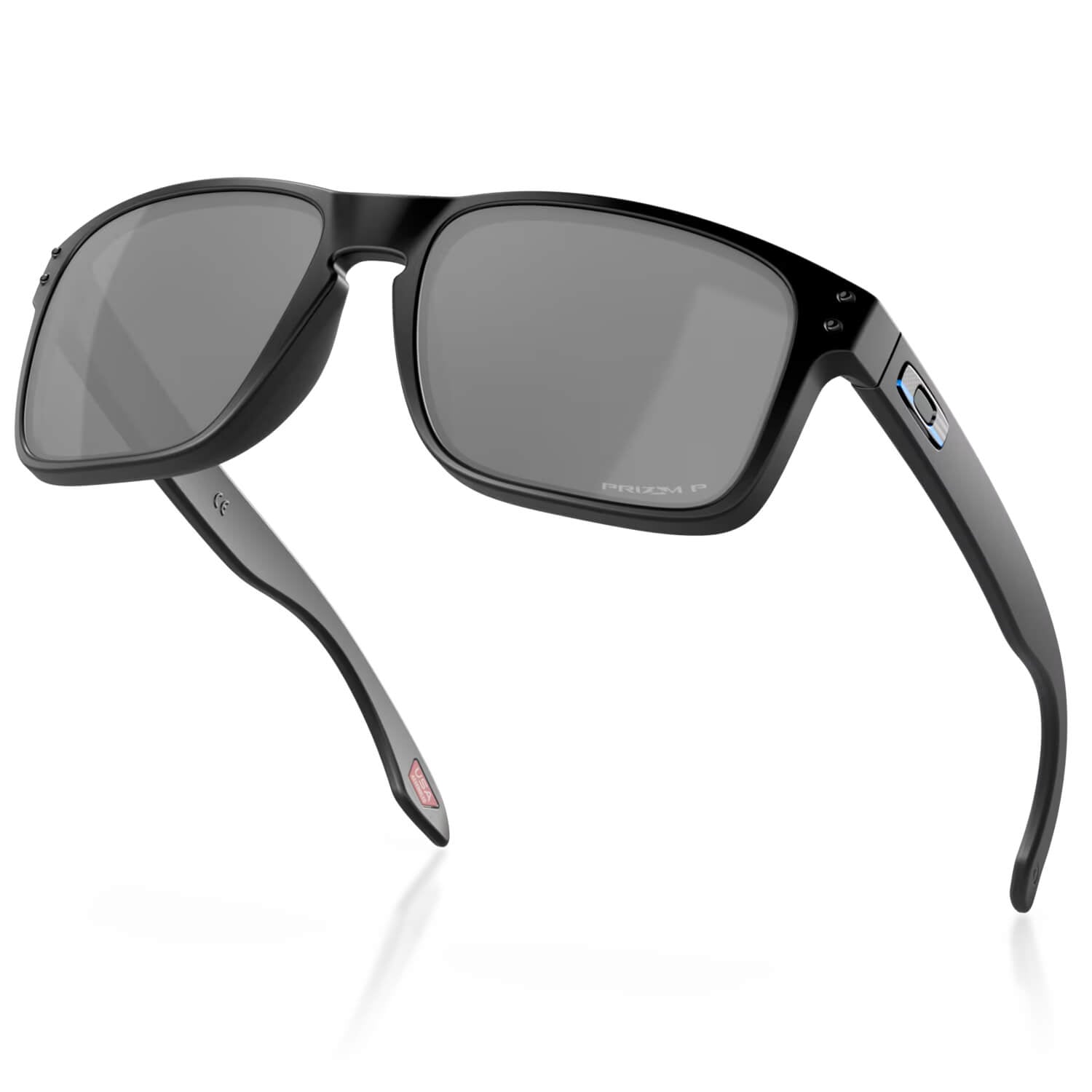 Oakley SI Holbrook Thin Blue Line Sunglasses Matte Black with Polarized Prizm Black Lenses-Safety Glasses USA-4