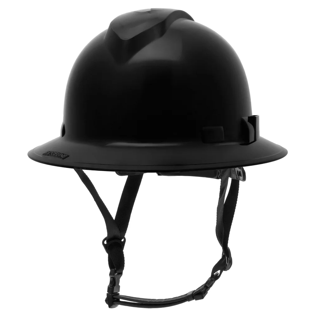 Pyramex Ridgeline T2 Full Brim Hard Hat Black HPT256111