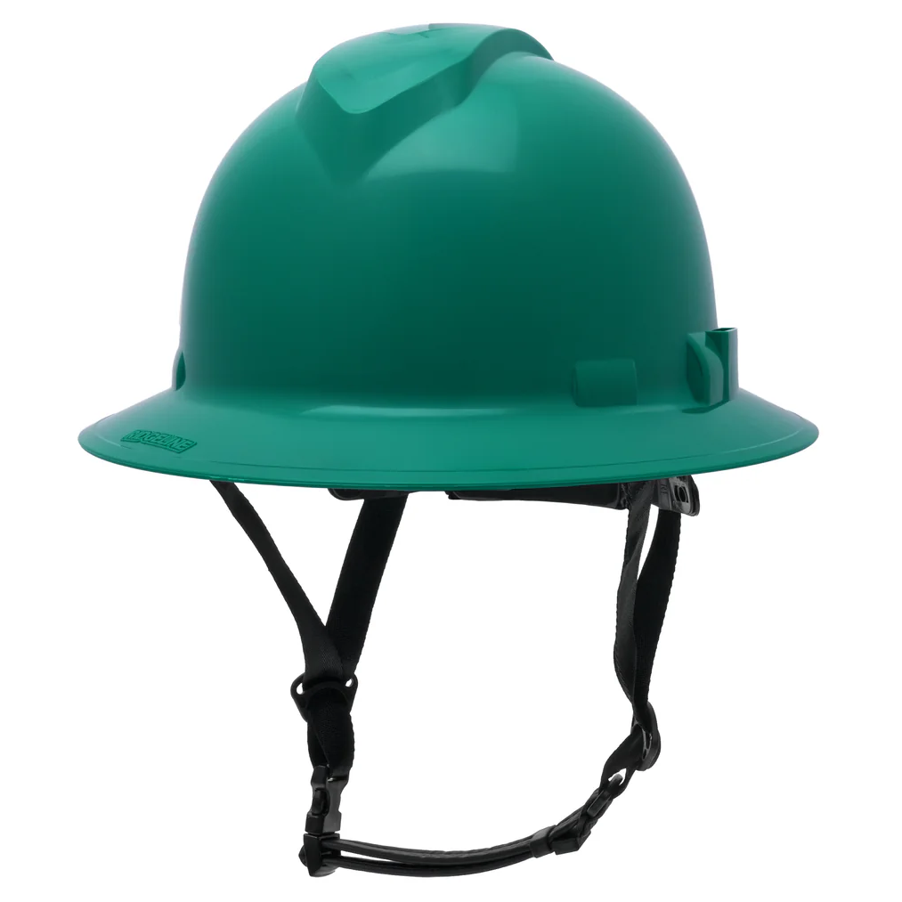 Pyramex Ridgeline T2 Full Brim Hard Hat Green HPT256135