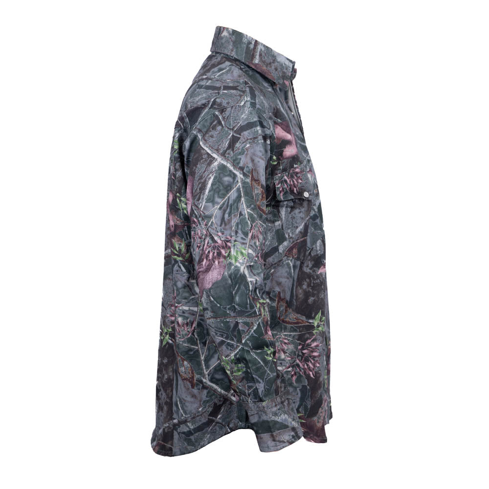 Just In Trend Flame-Resistant Camouflage Shirt - 100% Cotton