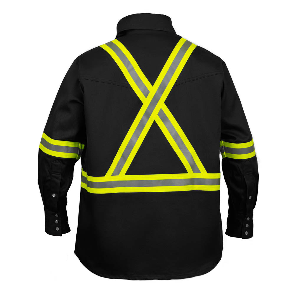 Just In Trend Flame Resistant High Visibility Shirt 100% Cotton