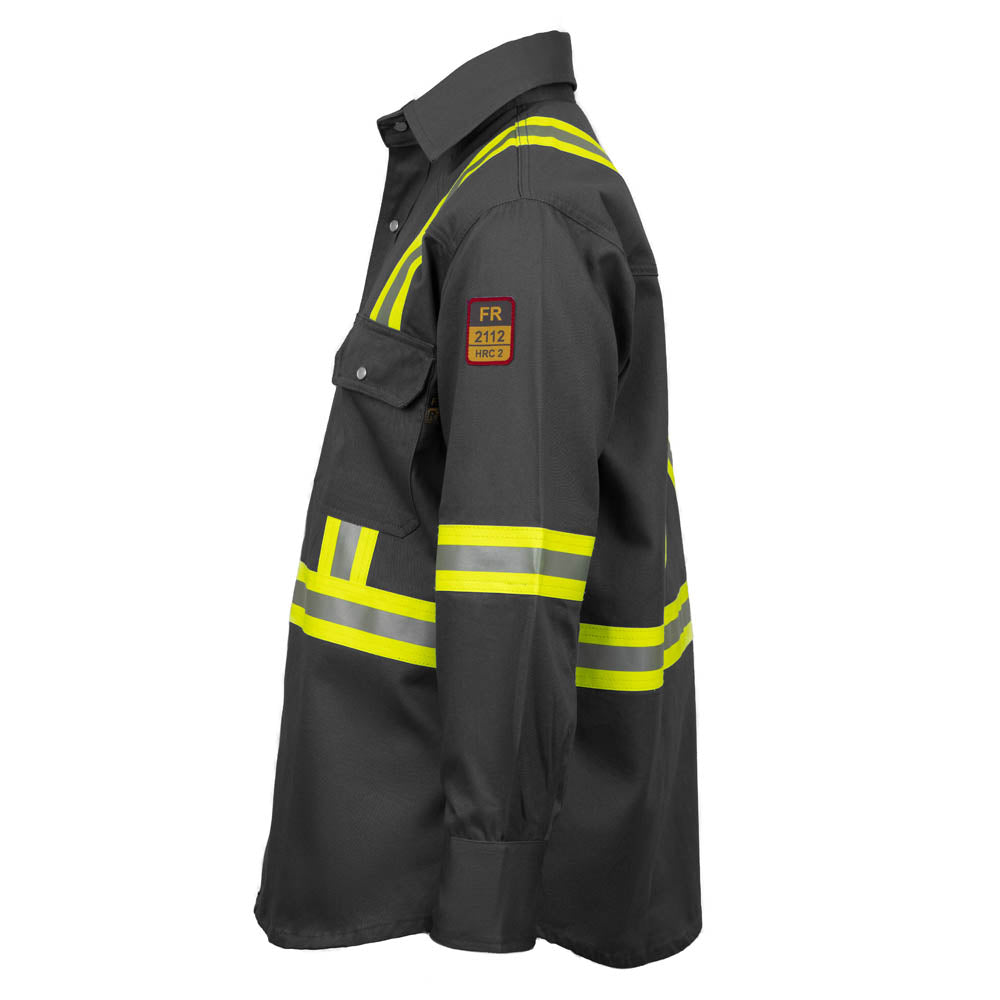 Just In Trend Flame Resistant High Visibility Shirt 100% Cotton