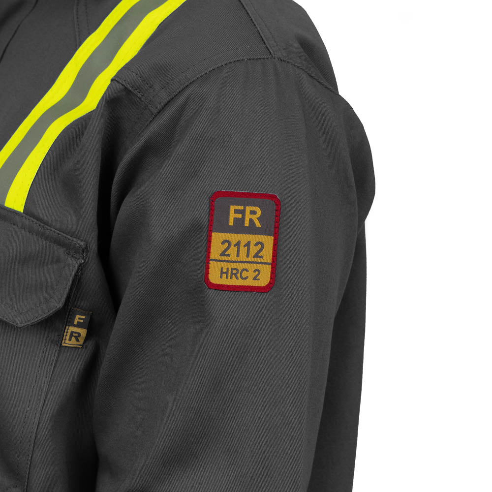 Just In Trend Flame Resistant High Visibility Shirt 100% Cotton