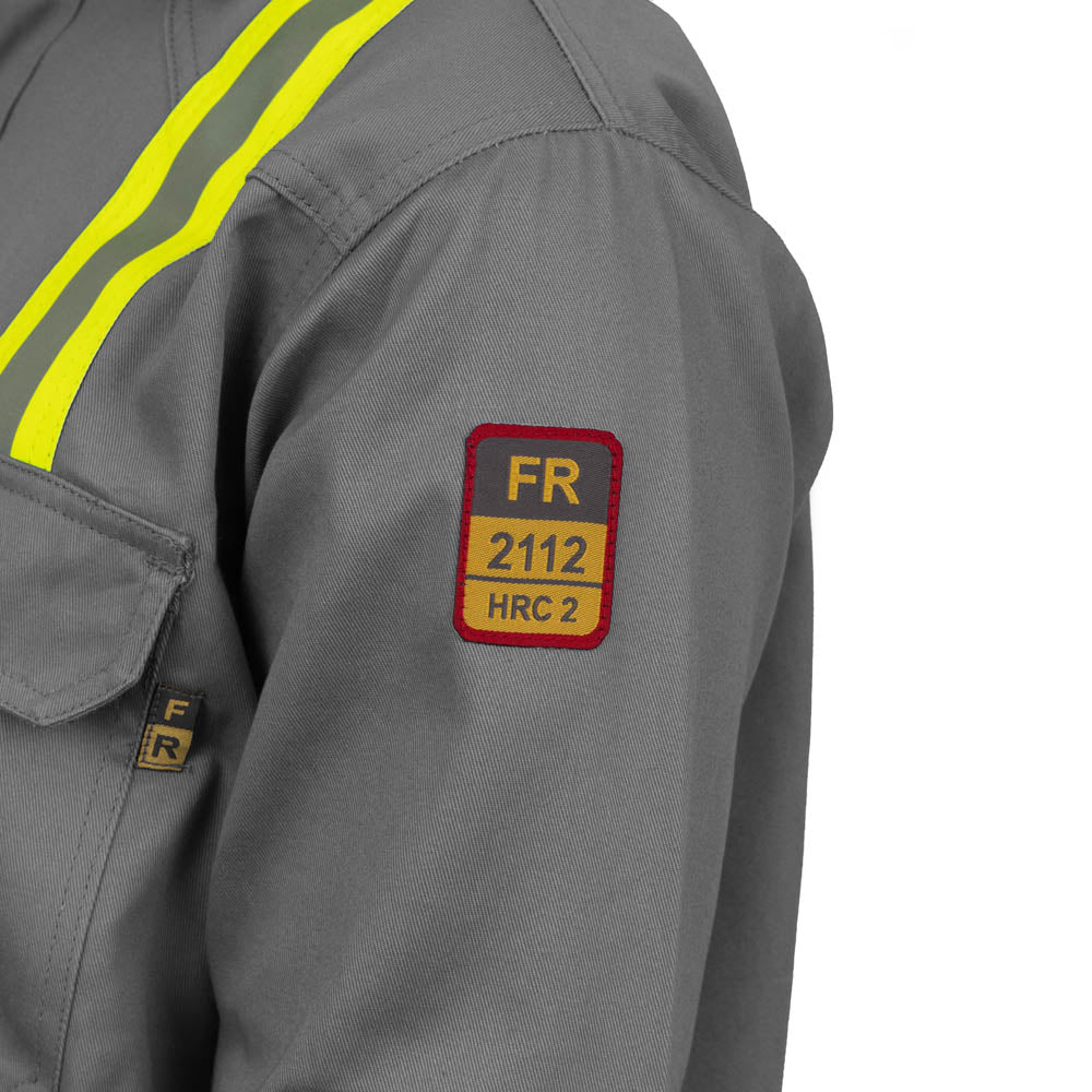 Just In Trend Flame Resistant High Visibility Shirt 100% Cotton