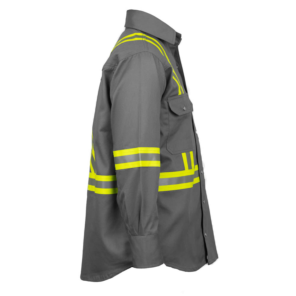 Just In Trend Flame Resistant High Visibility Shirt 100% Cotton