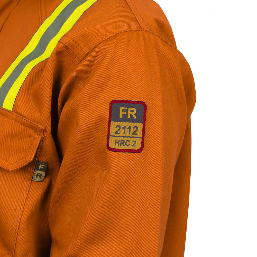 Just In Trend Flame Resistant High Visibility Shirt 100% Cotton