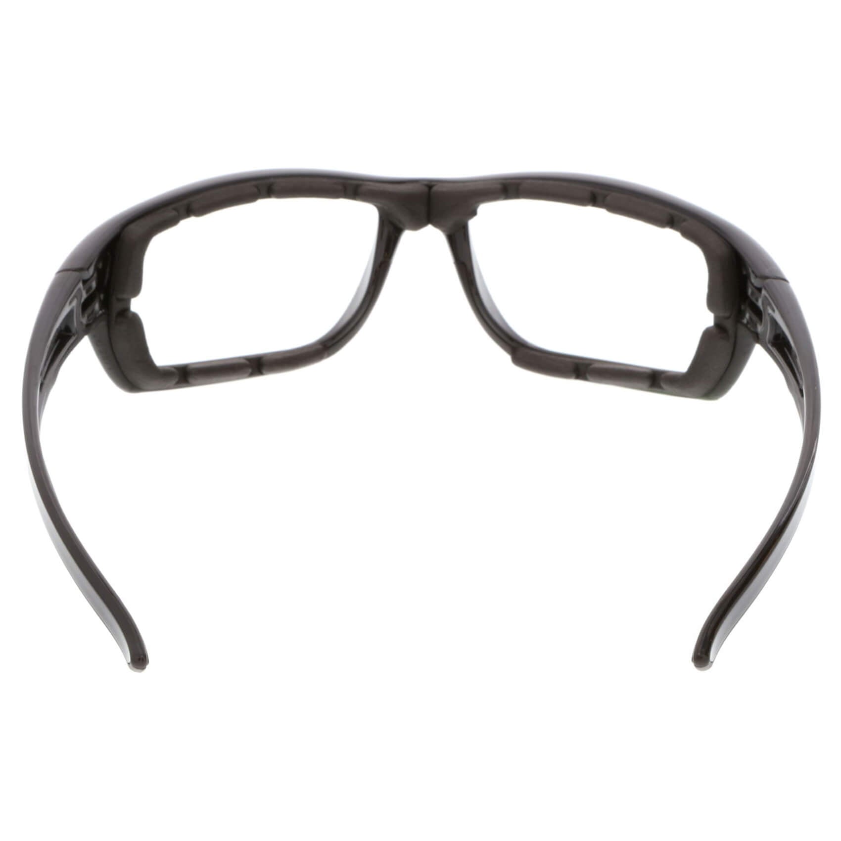 MCR Safety Swagger SR5 Foam-Lined Safety Glasses with Black Frame and Clear MAX6 Anti-Fog Lens-Safety Glasses USA-5