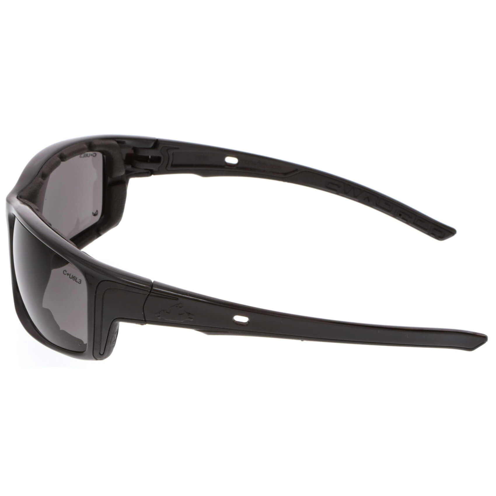 MCR Safety Swagger SR5 Foam-Lined Safety Glasses with Black Frame and Gray MAX6 Anti-Fog Lens-Safety Glasses USA-3