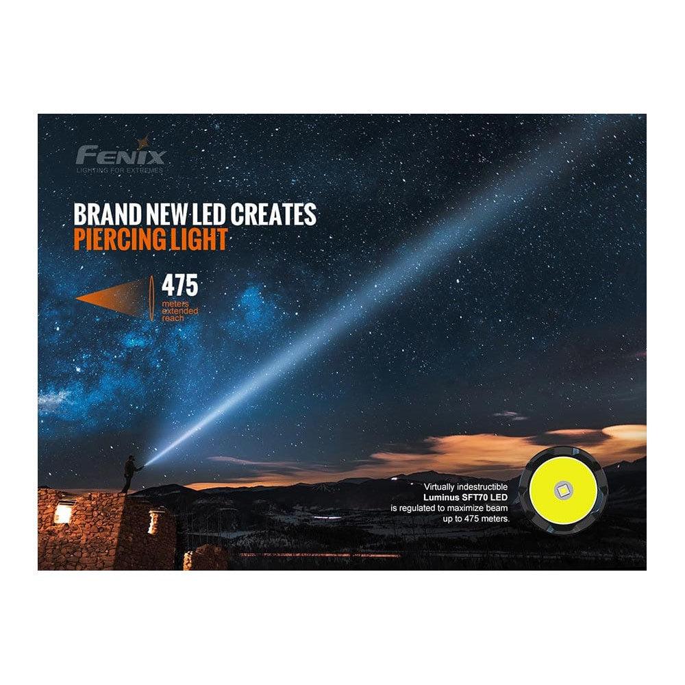 Fenix TK20R V2.0 Rechargeable LED Flashlight - 3000 Lumens-sku-44858649968936-Safety Glasses USA-7