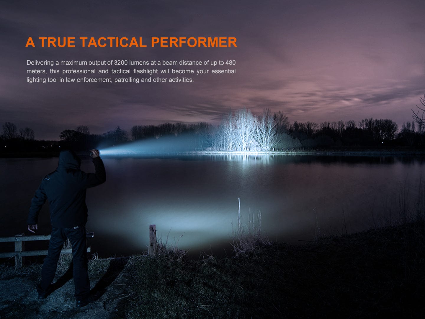 Fenix TK22R Rechargeable Tactical & Duty Flashlight - 3200 Lumens-FX-TK22R-Safety Glasses USA-5