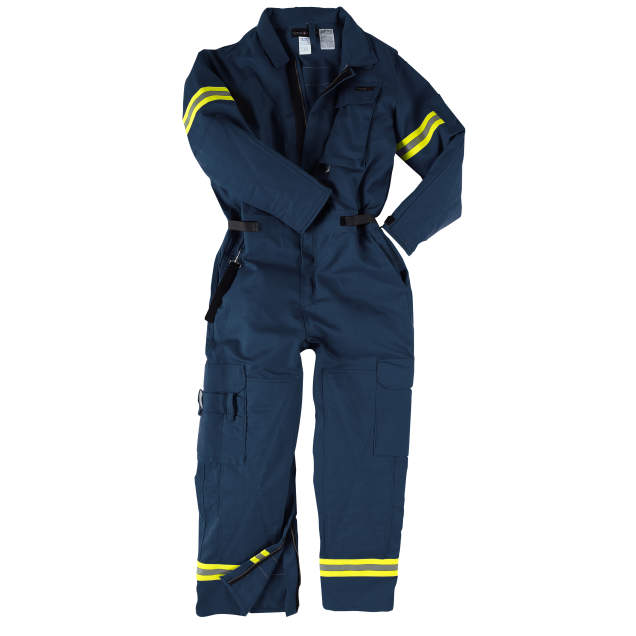 Neese VI9CAENV Indura 9 oz Extrication Flame-Resistant Coverall-VI9CAENV-S-Small-Safety Glasses USA-1