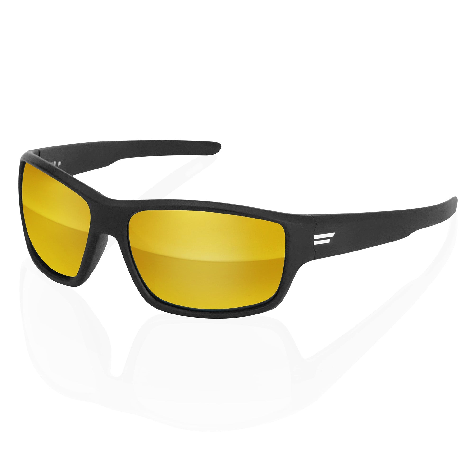 TOROE FIELD Polarized Sunglasses-FIELD-MBLK-W-GOLD-White-19