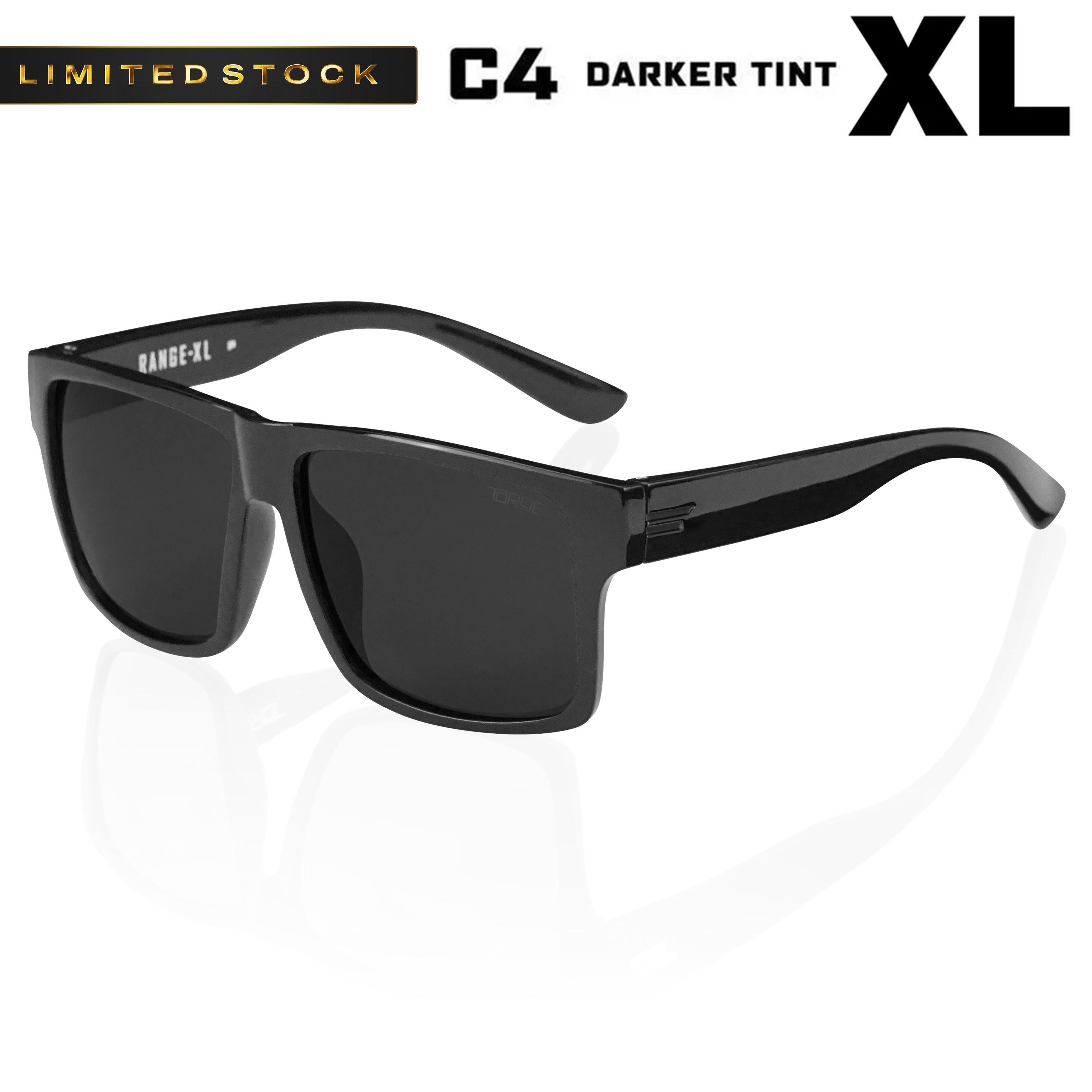 TOROE RANGE XL Glossy Frame Polarized Sunglasses-1