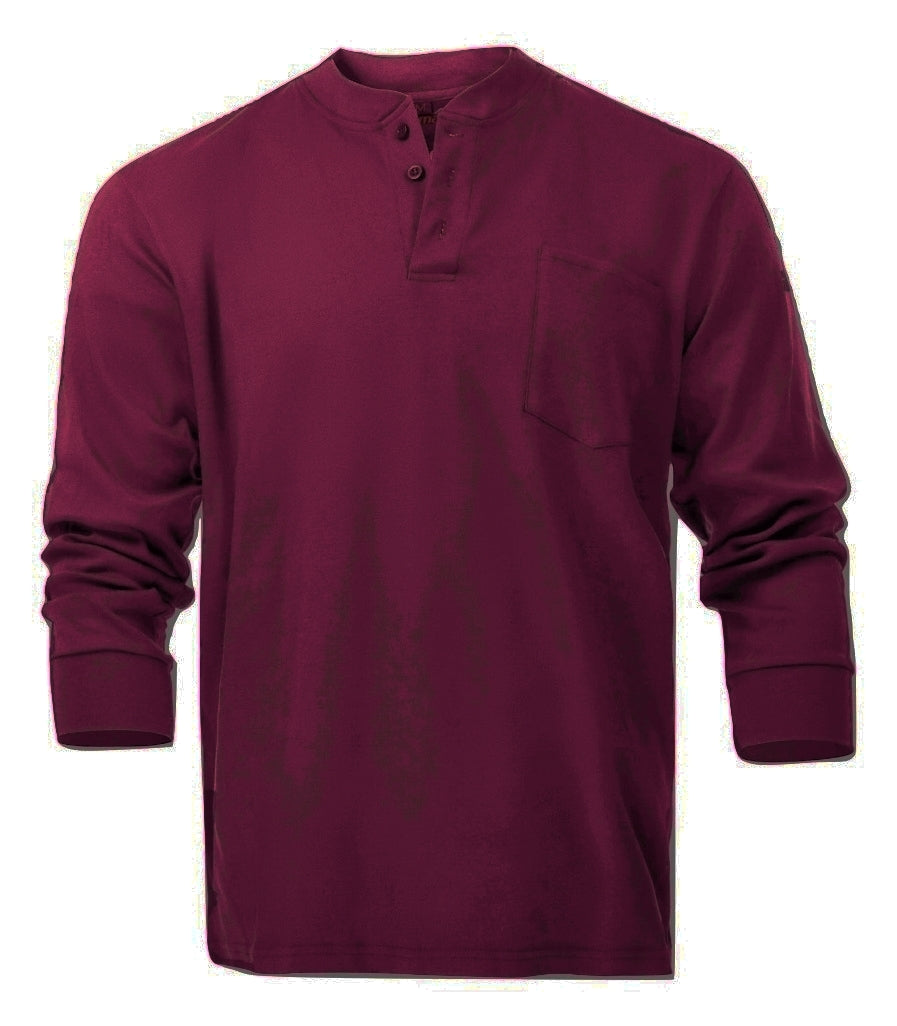 Just In Trend Flame Resistant Henley T-Shirts