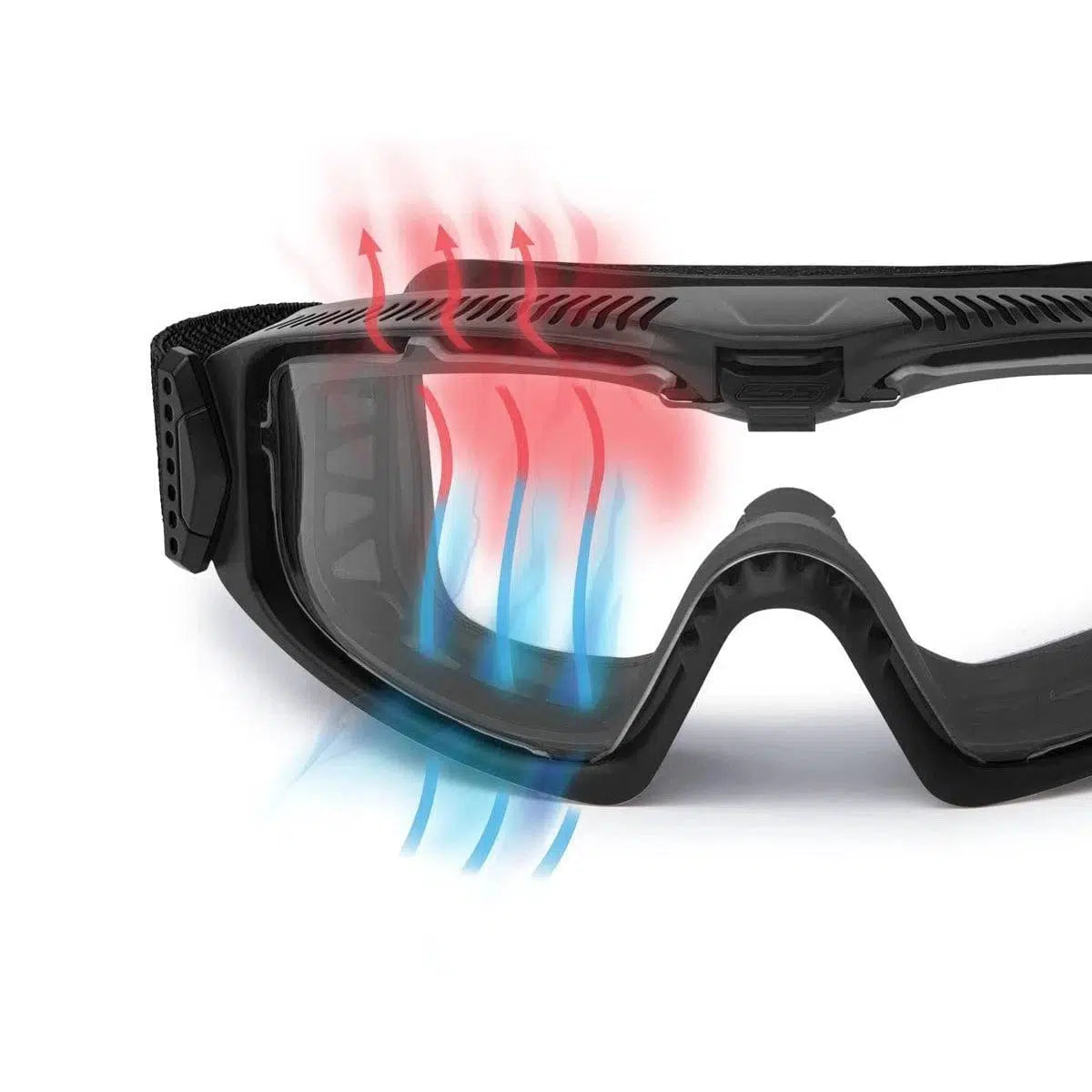ESS Influx Ballistic Goggle Patented Lens Ventilation System Demo