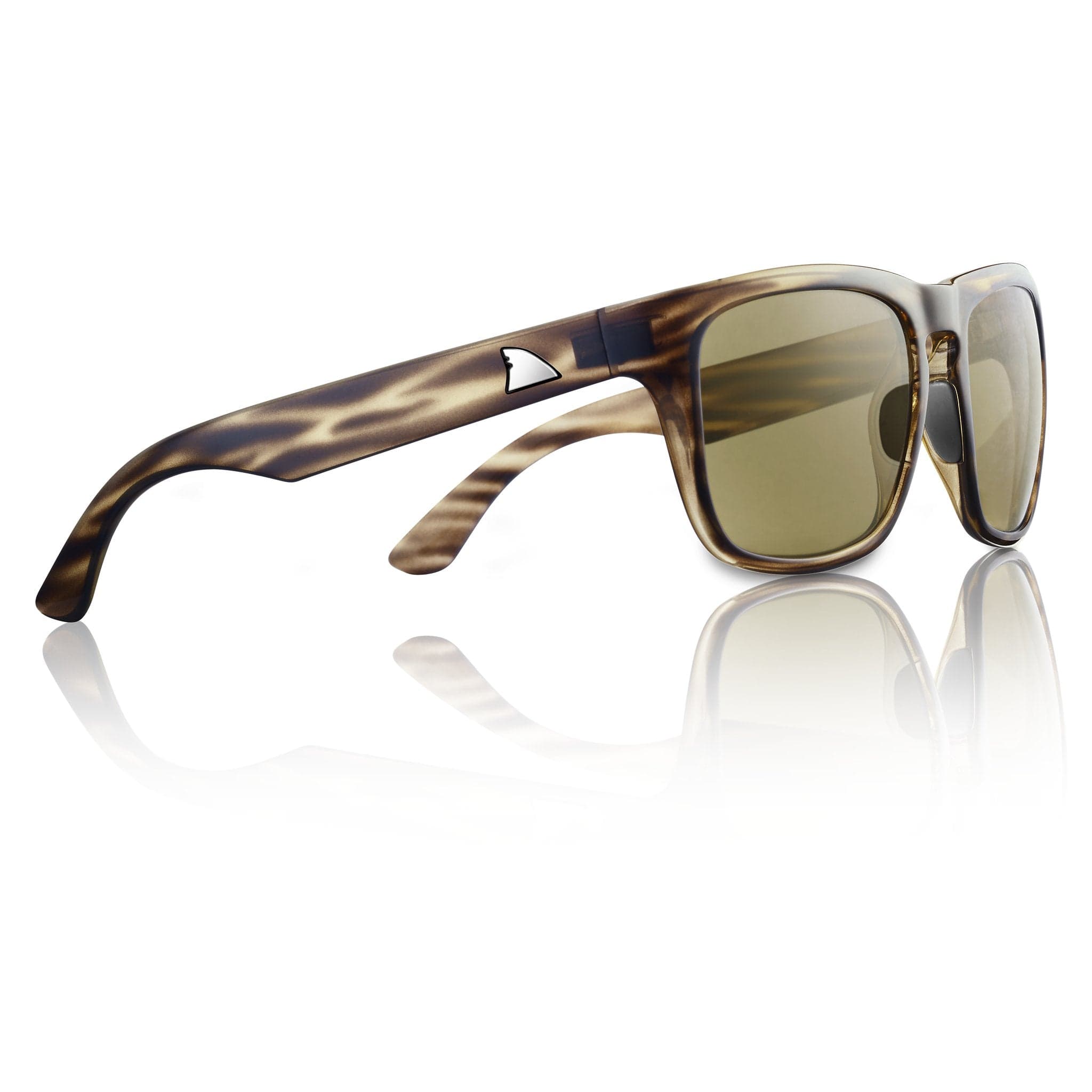 RedFin Tybee Polarized Fishing Sunglasses-Coosa Cotton x Redfin | Honey Drift-Brown-sku-43192764825777-Safety Glasses USA-12