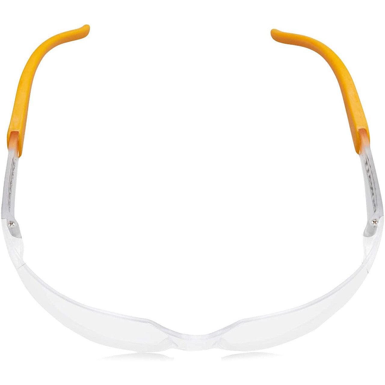 DEWALT Protector Safety Glasses with Clear Lens DPG54-1D Top View