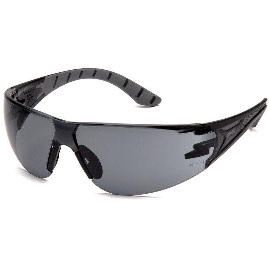 Pyramex Endeavor Plus Safety Glasses with Black/Gray Temples and Gray Lens