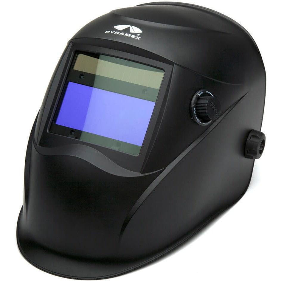 Pyramex Leadhead WHAM10 Series Auto-Darkening Welding Helmet, Matte Black