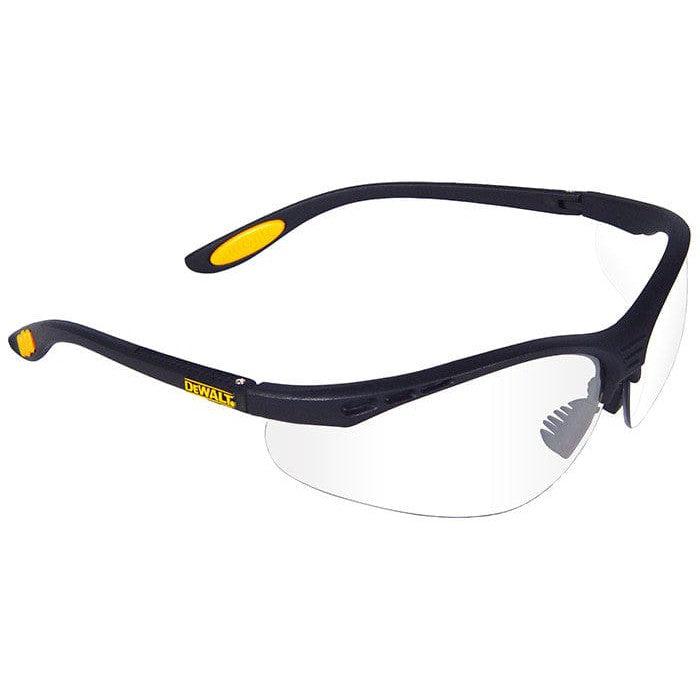 DEWALT Reinforcer Safety Glasses with Clear Anti-Fog Lens DPG58-11D