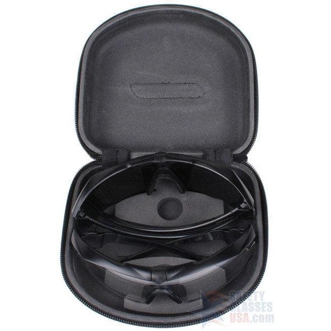 ESS Crossbow Suppressor Safety Glasses 2X Kit with Black Frames and Clear and Smoke Gray Lenses (Unit Issue)-740-0451-Safety Glasses USA-4