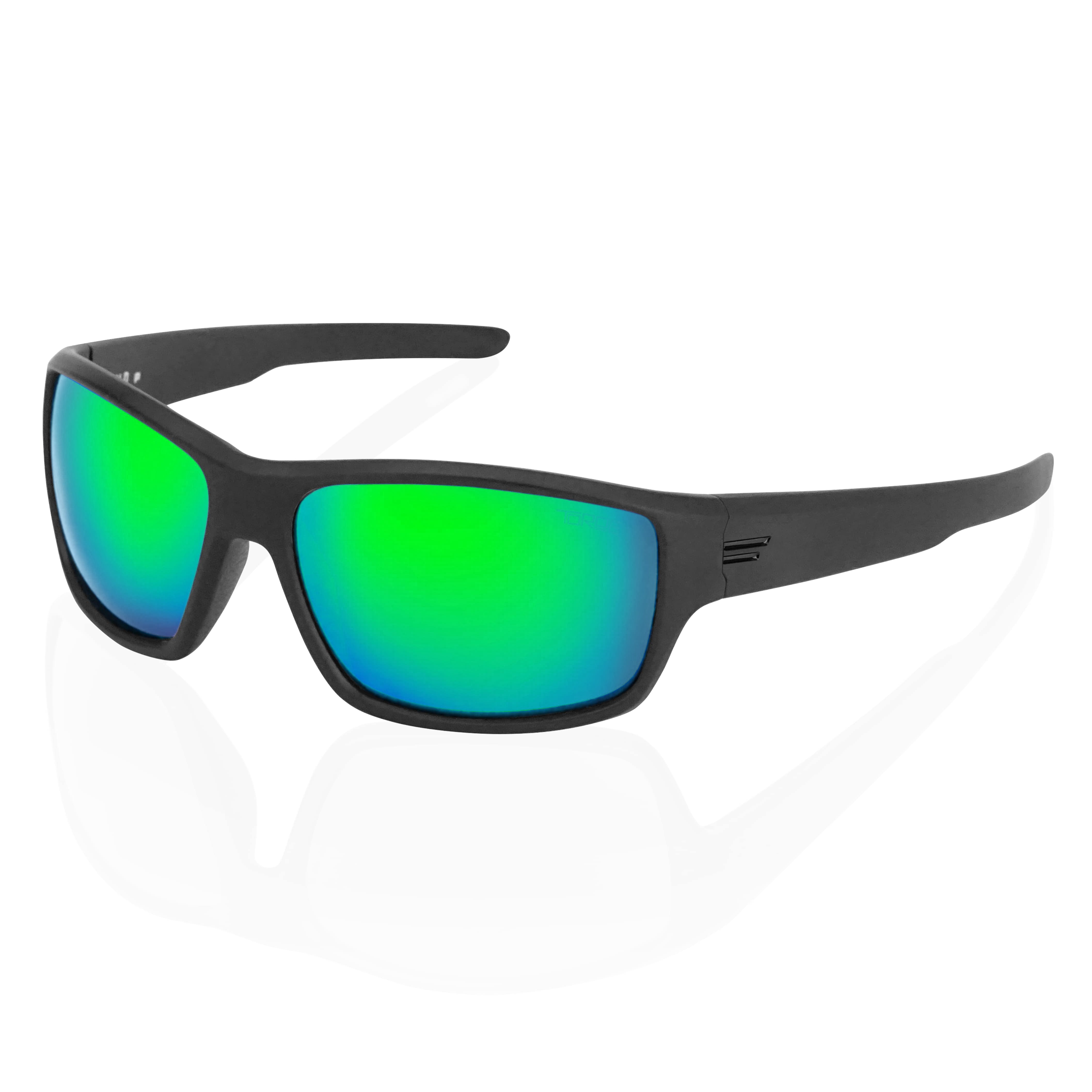 TOROE FIELD Polarized Sunglasses-FIELD-MBLK-B-GRN-Black-15