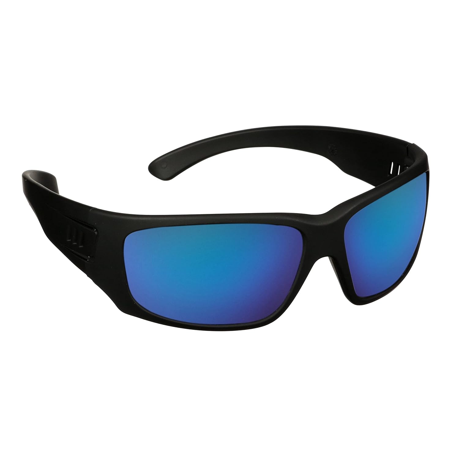 3M Maxim Elite 1000 Safety Glasses Black Frame Blue Mirror Anti-Fog Lens-Safety Glasses USA-2