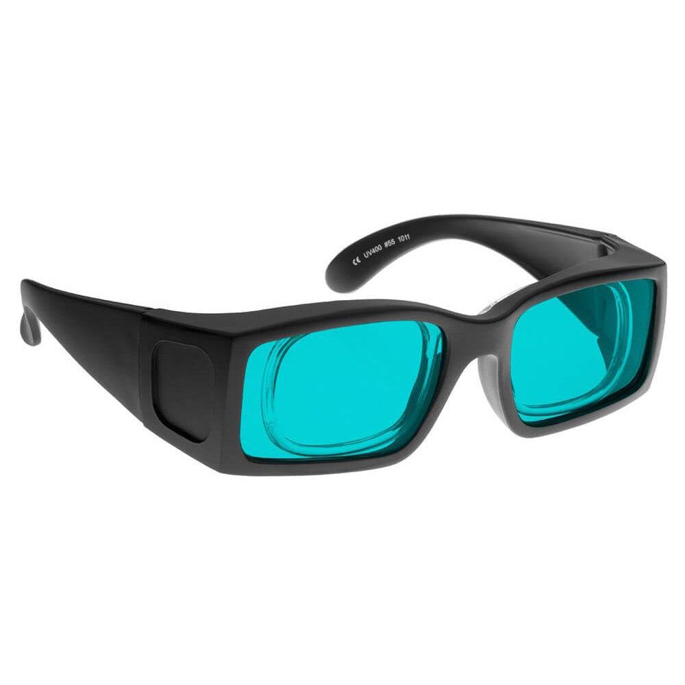 NoIR RB2 Filter for Ruby (694nm), Red Diodes (690-700nm) and HeNe Lasers (633nm)-Frame #55-NL-RB2-55-Safety Glasses USA-12