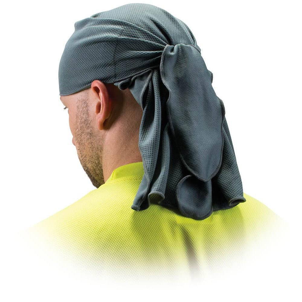 Pyramex CSKT2 Skull Cap with Ties-Gray-CSKT212-Safety Glasses USA-5
